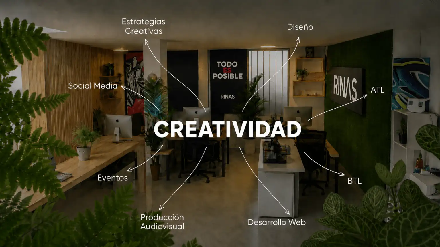 Rinas creatividad banner about